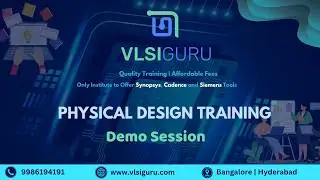 Physical design training demo session 25/Jan/2026