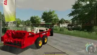 Manure spreader and Egg - Hof Bergmann - FS 19 Ep 60