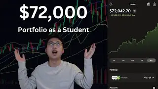 My $72,000 Student Portfolio | Wealthsimple Trade Dividend & ETF Investing