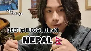 Why BEEF is Illegal in Nepal + Trying Authentic Nepali Food 🇳🇵