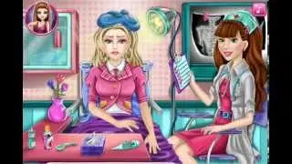 Барби заболела гриппом / Barbie Flu Doctor - прохождение