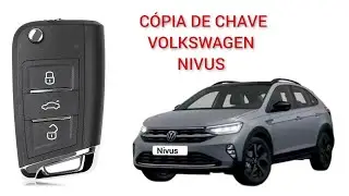 C&oacute;pia de Chave Presencial Volkswagen Nivus | Chaveiro Atual Diadema 