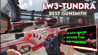 LW3-Tundra Best Gunsmith CODM | One Shot Sniper Build 🔥 Ranked Dominator