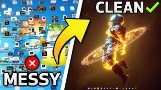 Step-by-Step: Make Your Desktop Look CLEAN! 🖥️ for Windows 10/11