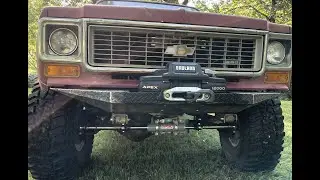 The offroad wrecker gets a front bumper
