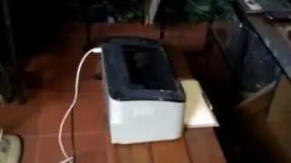 Test wireless printing using Apple Airport Express