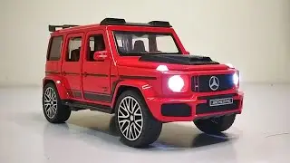 Mercedes G Wagon Pull Back Toy 🚙 | Cinematic View & Speed Test!