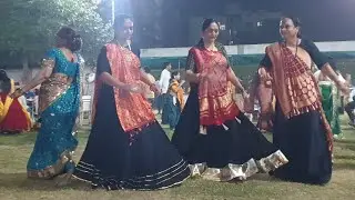 Gujarati Garba @ Bharat Vikas Parishad Central Gujarat Marriage Song Program Host by Nikol Branch