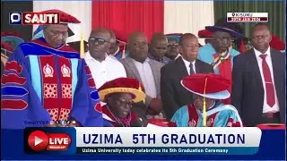 LIVE: President William Ruto graces the 5th Graduation Ceremony of Uzima University in Kisumu County