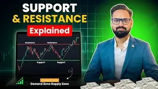 Support & Resistance Explained | Demand & Supply Zone Trading (Hindi) | THESPRINTERS