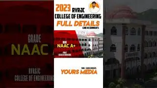 Rvr & Jc College Of Engineering  Full Details | Link In Comments Section | #engineering #yoursmedia