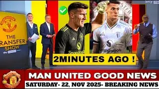🚨JUST NOW🤩THIS EVENING! 100% CONFIRMED✅Man United HOT TRANSFER NEWS & UPDATES SHAKES UP#manutdnews
