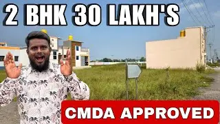30 Lakhs-க்கு 2BHK + CMDA Zone Near Redhills 💥 Low Budget Land In Chennai 