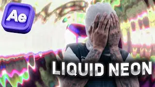 Insane Liquid Neon - Preset After Effects | Music Viral Effect