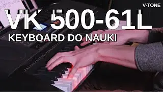 V TONE VK 500 61L - keyboard edukacyjny LED