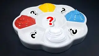 Making 5 Colors with Only 4 Primary Colors Red, Yellow, Cyan and White