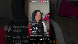 Angelina | IG Live | January 27 2023 | Jersey Shore