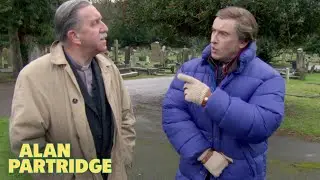 Alan Tours a Graveyard | Welcome to the Places of My Life | Alan Partridge