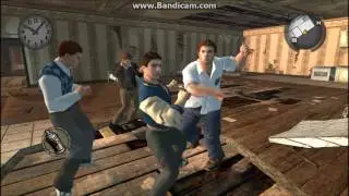 Bully SE Fight - Russell vs Bif, Johnny & Ted