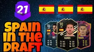 ИСПАНИЯ В ДРАФТЕ / MAD FUT 21