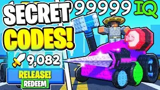 ВСЕ КОДЫ Crash Bots Roblox БЕСПЛАТНЫЙ СКРАП