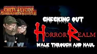 Checking out HORROR REALM Convention 2023 - walk through and haul -