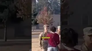 Этот солдат превосходит свою сестру по званию в армии, и вот что произошло!!