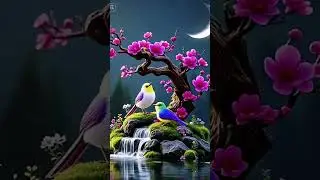 &ldquo;Moonlight Magic ✨ | Can You Believe the Birdsong & Fragrant Flowers? 🌸🌙 | চাঁদের আলোতে পাখির সুর