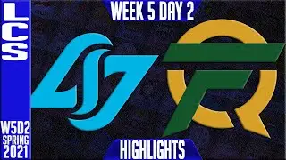 CLG vs FLY Highlights | LCS Spring 2021 W5D2 | Counter Logic Gaming vs FlyQuest