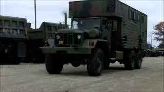 M820 6x6 5 Ton Military Truck Expansible Van