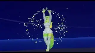 Jupiter - Constellation Ribbons Flow #vrchat #flowarts #virtualflowarts #furry #vrchatdance