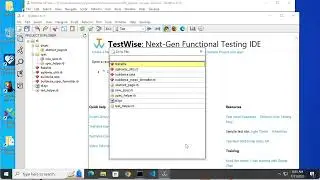 TestWise Create Appium WinApp Automated Test