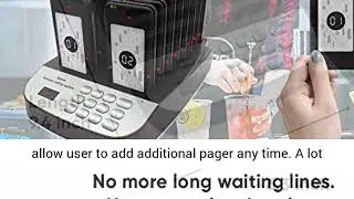 Nolas 16 Social Distancing Keeping Pagers Restaurant Paging System Customer Lineup Waiting Pickup