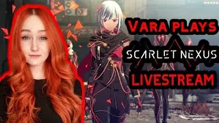 🔴 Saving Humanity In The New JRPG Scarlet Nexus - (PART 1) LIVESTREAM
