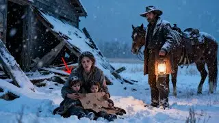 The Widow Covered Her Kids With Cardboard — The Rancher Saw It and Turned Pale