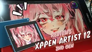 [Reviews] Bảng vẽ XPPen Artist 12 2nd gen - Cảm ứng màng hình, bút nghiêng 60 độ