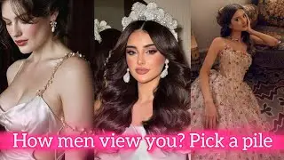 18+🤭 How men view you? 💯 Pick a pile tarot reading ♾️🧿🪷 Timeless reading