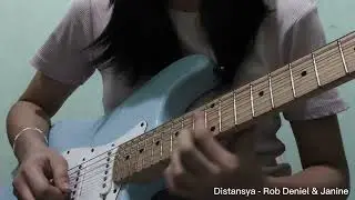 Distansya // Rob deniel & Janine (guitar solo)