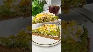 Avocado Toast with Grated Egg! 🥑🍞🥚#ramadanwithyoutube