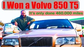 I WON A VOLVO 850 T5 FOR £10 - 460.000 MILES ON THE CLOCK