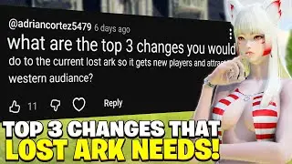 Top 3 Things Lost Ark HAS TO CHANGE In 2026! New & Returning Player Q&A
