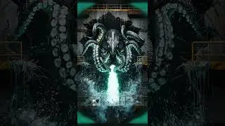 Neon-Rain Siege &mdash; Mutant Octopus Attacks, Mech Strikes Back #shorts #animation #pacificrim