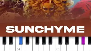 Dario G - Sunchyme (piano tutorial)