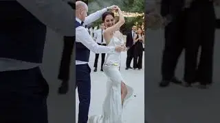 Simple First Dance move... Epic Shots! #shorts #wedding #weddingdance #bride  #groom #weddingphoto