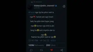 khasi whatapp status vedeo lyrics //😭😭/