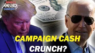 CAMPAIGN CASH: BURNING Money And RAKING IN, Trump's Court Cases Causes Funding CRUNCH? BIDEN On TOP?