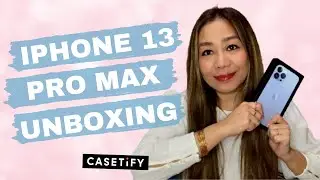 iPHONE 13 PRO MAX & CASETIFY PHONE CASE UNBOXING + REVIEW + INITIAL SET-UP