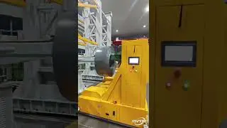 Coil Carrier AGV for Transformer Manufacturing, Custom made AGV, by Myten Tech