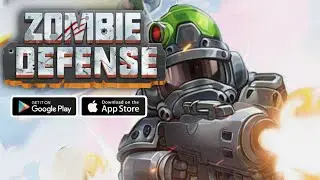 Zombie Defense Gameplay Android IOS - Official Release 