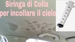 Cielo scollato??incollalo con una siringa di colla